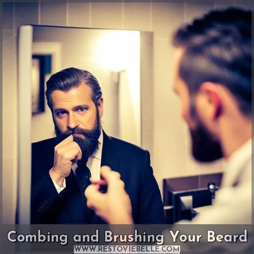 Combing and Brushing Your Beard