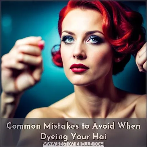 Common Mistakes to Avoid When Dyeing Your Hai