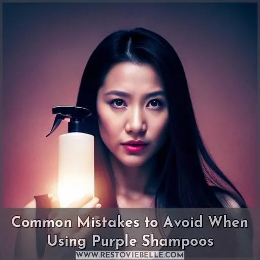 Common Mistakes to Avoid When Using Purple Shampoos