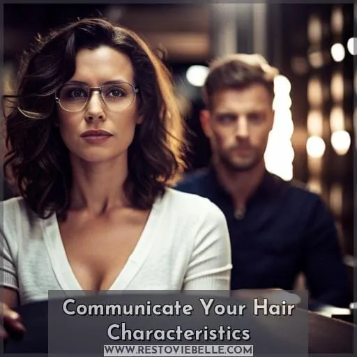 Communicate Your Hair Characteristics