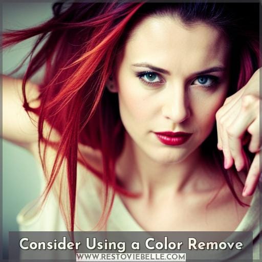 Consider Using a Color Remove Consider Using a Color Remove