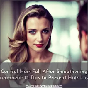 control hair fall after smoothening treatment