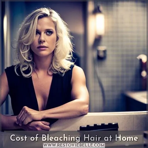 Cost of Bleaching Hair at Home