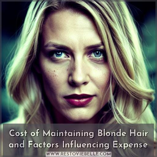 Cost of Maintaining Blonde Hair and Factors Influencing Expense Cost of Maintaining Blonde Hair and Factors Influencing Expense