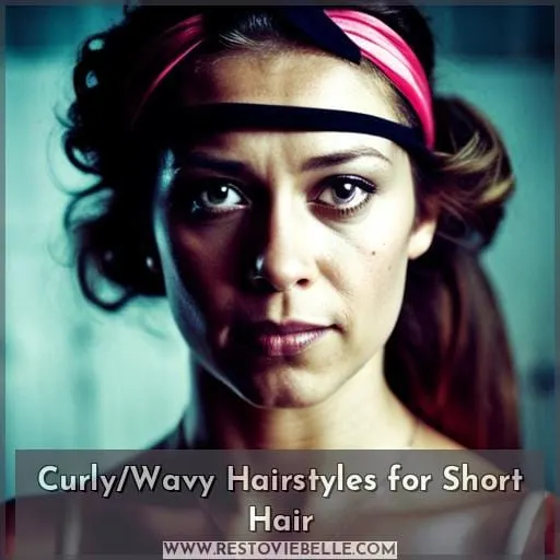 Curly/Wavy Hairstyles for Short Hair
