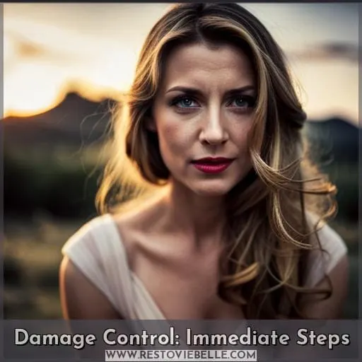 Damage Control: Immediate Steps