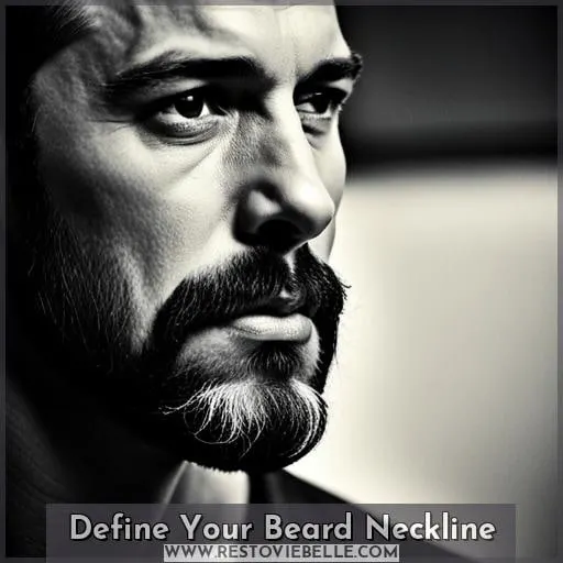 Define Your Beard Neckline