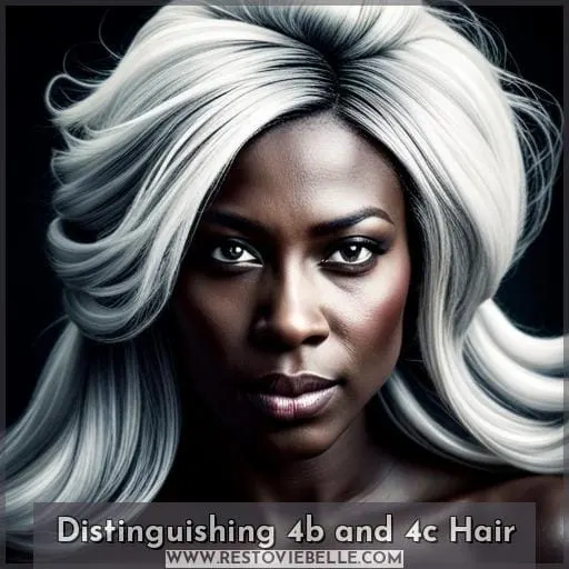 Distinguishing 4b and 4c Hair