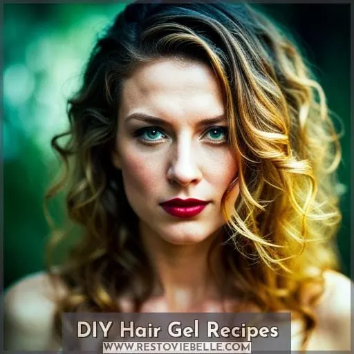 DIY Hair Gel Recipes