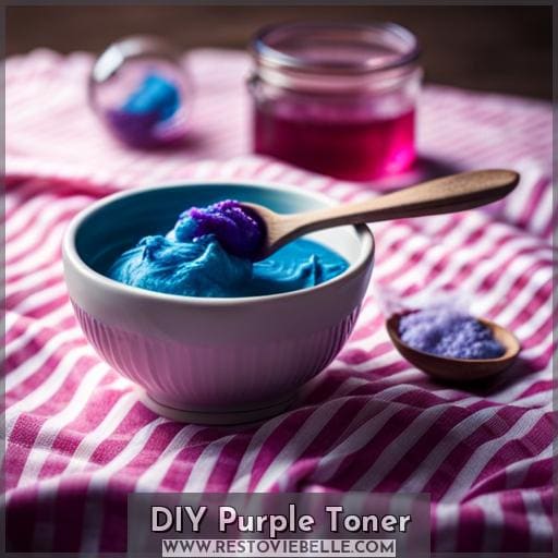 DIY Purple Toner