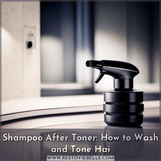 do you shampoo after toner do you shampoo after toner