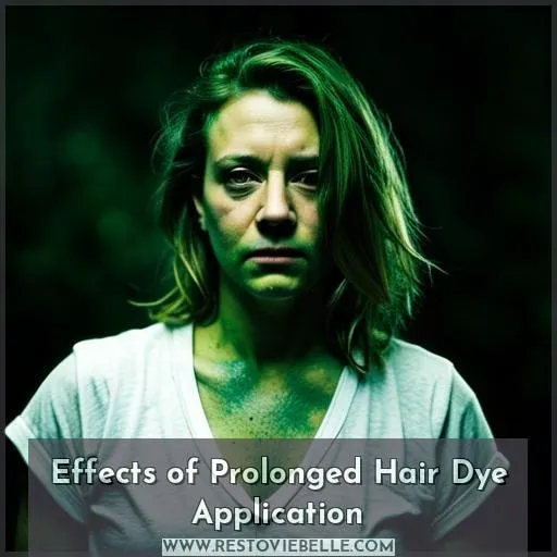 Effects of Prolonged Hair Dye Application