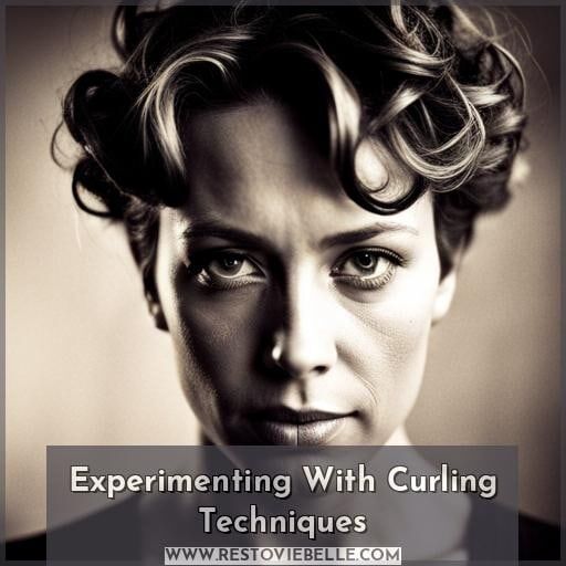 Experimenting With Curling Techniques Experimenting With Curling Techniques