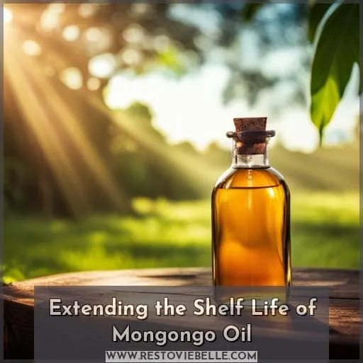 Extending the Shelf Life of Mongongo Oil