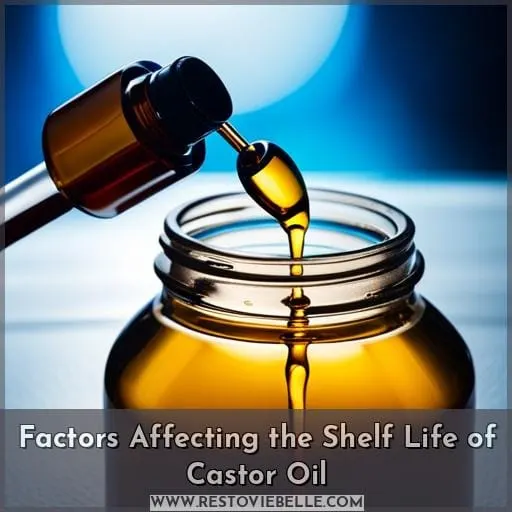 Factors Affecting the Shelf Life of Castor Oil