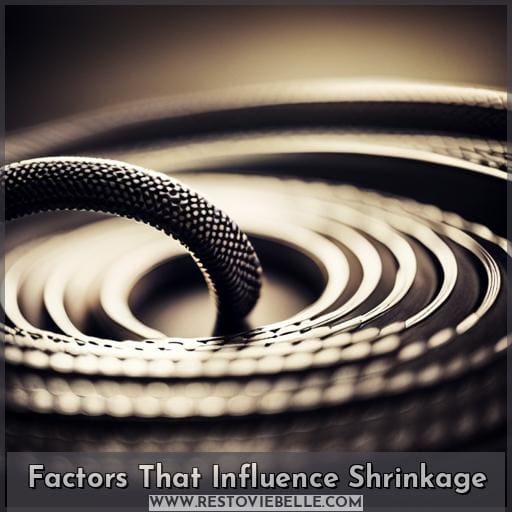 Factors That Influence Shrinkage