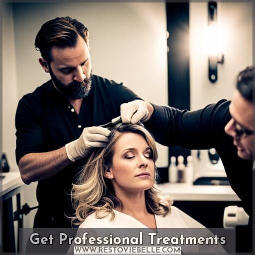 Get Professional Treatments Get Professional Treatments