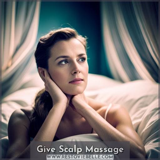 Give Scalp Massage Give Scalp Massage