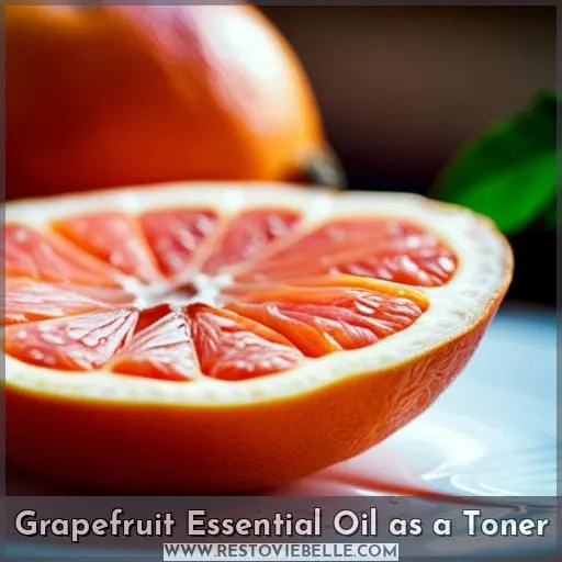 Grapefruit Essential Oil as a Toner