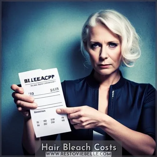Hair Bleach Costs