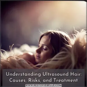 hair on ultrasound vs when born