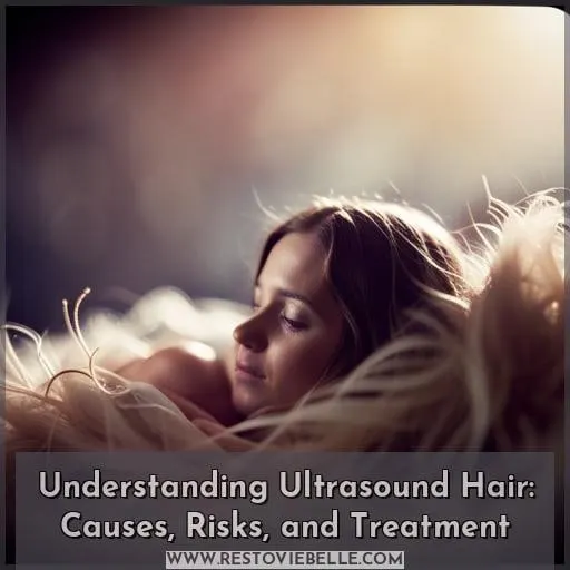 hair on ultrasound vs when born