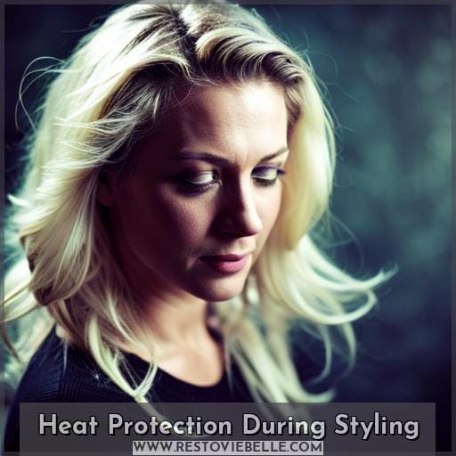 Heat Protection During Styling
