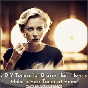 homemade toner for brassy hair