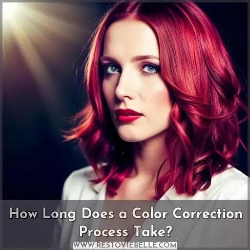 How Long Does a Color Correction Process Take