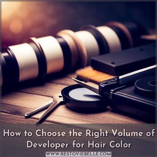 How to Choose the Right Volume of Developer for Hair Color