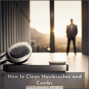 how to clean hairbrushes and combs