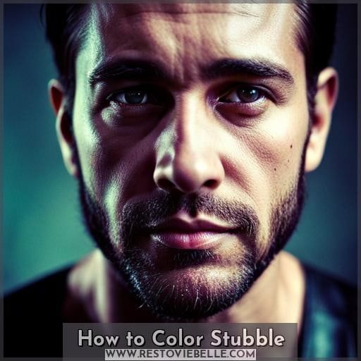 How to Color Stubble How to Color Stubble