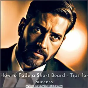 how to fade a short beard