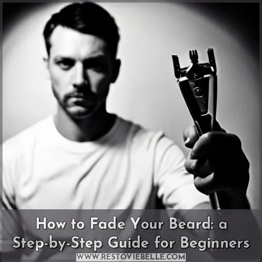 how to fade your own beard