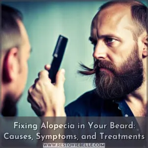 how to fix alopecia in beard