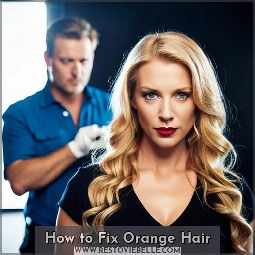 How to Fix Orange Hair