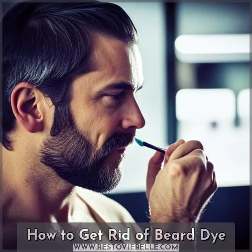 How to Get Rid of Beard Dye