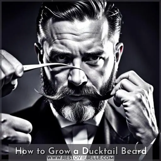 How to Grow a Ducktail Beard