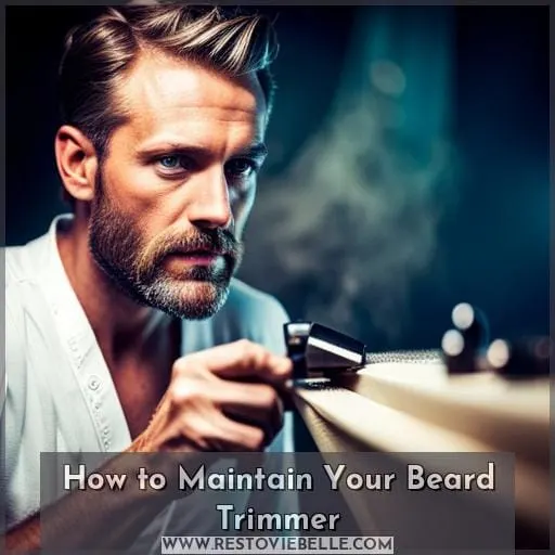 How to Maintain Your Beard Trimmer