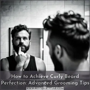 how to make beard curly