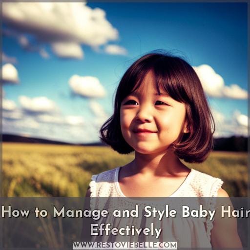 How to Manage and Style Baby Hair Effectively