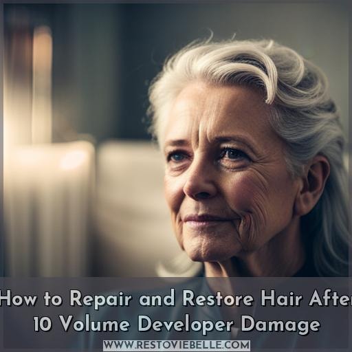 How to Repair and Restore Hair After 10 Volume Developer Damage