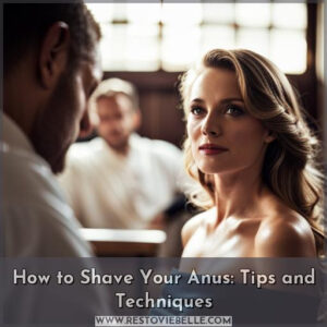 how to shave anus
