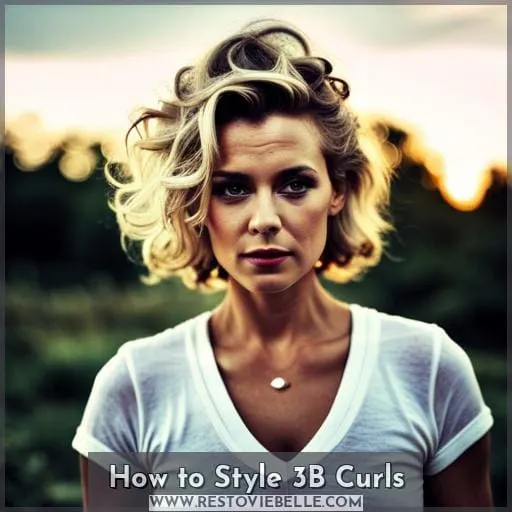 How to Style 3B Curls