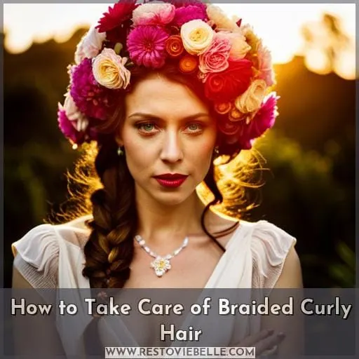 How to Take Care of Braided Curly Hair