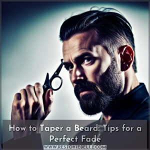 how to taper a beard