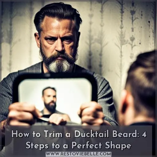 How to Trim a Ducktail Beard
