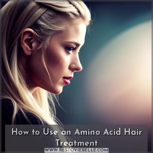 How to Use an Amino Acid Hair Treatment