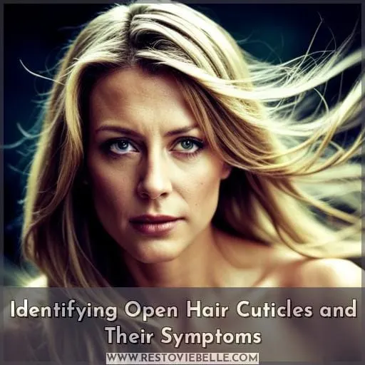Identifying Open Hair Cuticles and Their Symptoms