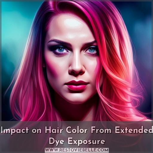 Impact on Hair Color From Extended Dye Exposure Impact on Hair Color From Extended Dye Exposure